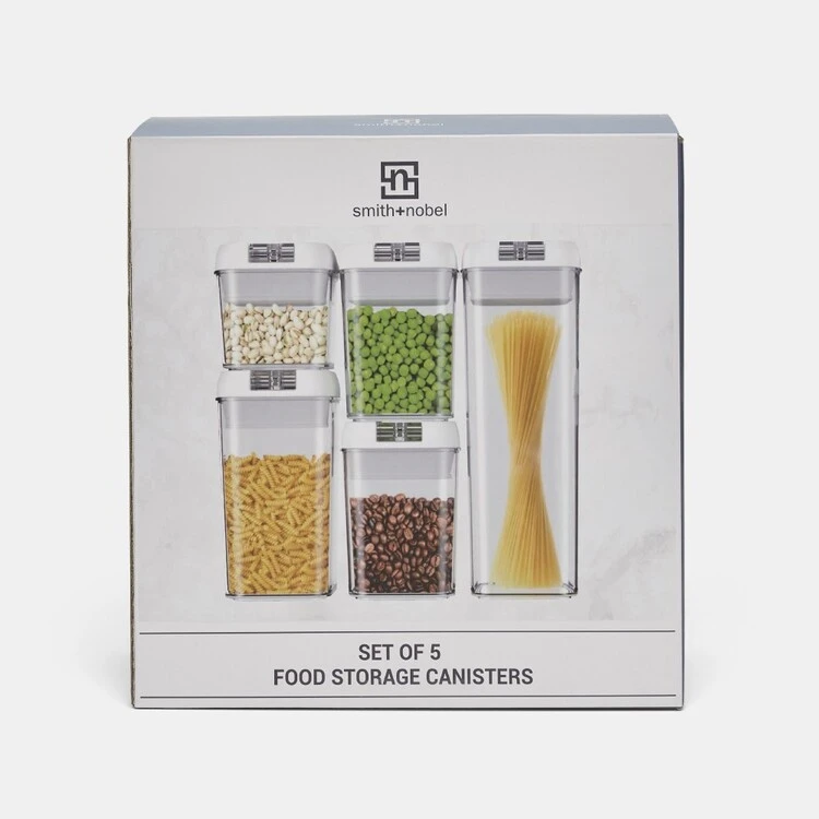 Smith & Nobel Food Storage Canister Set Of 5 - Image 3