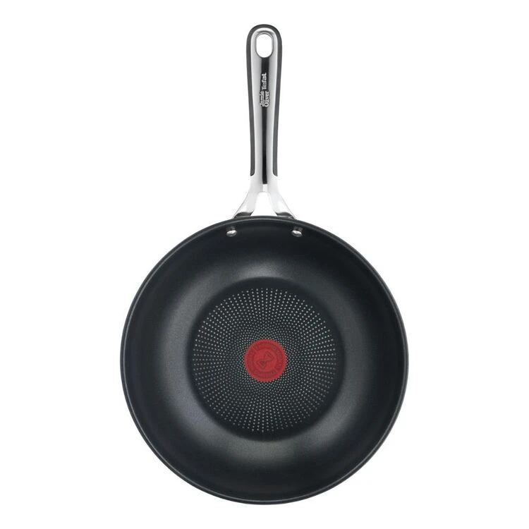JAMIE OLIVER By Tefal Kitchen Essentials Stainless Steel Wok 28 Cm - Image 2