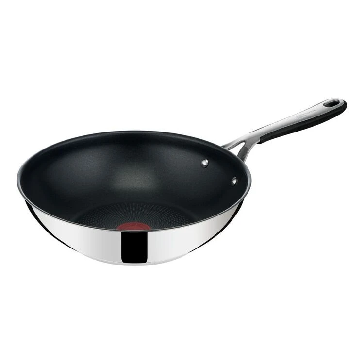 JAMIE OLIVER By Tefal Kitchen Essentials Stainless Steel Wok 28 Cm - Image 3
