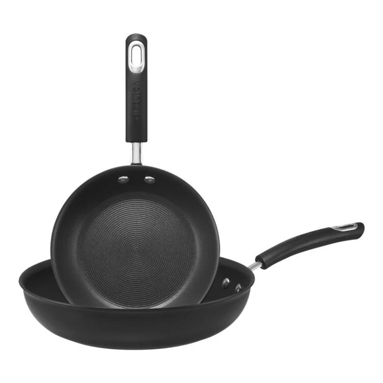 Circulon Total Hard Anodised 22/31cm Skillet Twin Pack - Image 3
