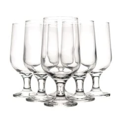 ART & CRAFT Art Craft Aiden 6-Piece Footed Beer Glass Set