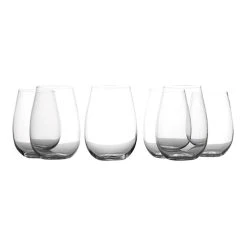Casa Domani Evolve 6-Piece StemLess Wine Glass 460mL
