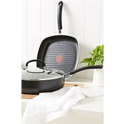 Tefal Specialty PTFE Grill Pan 28cm
