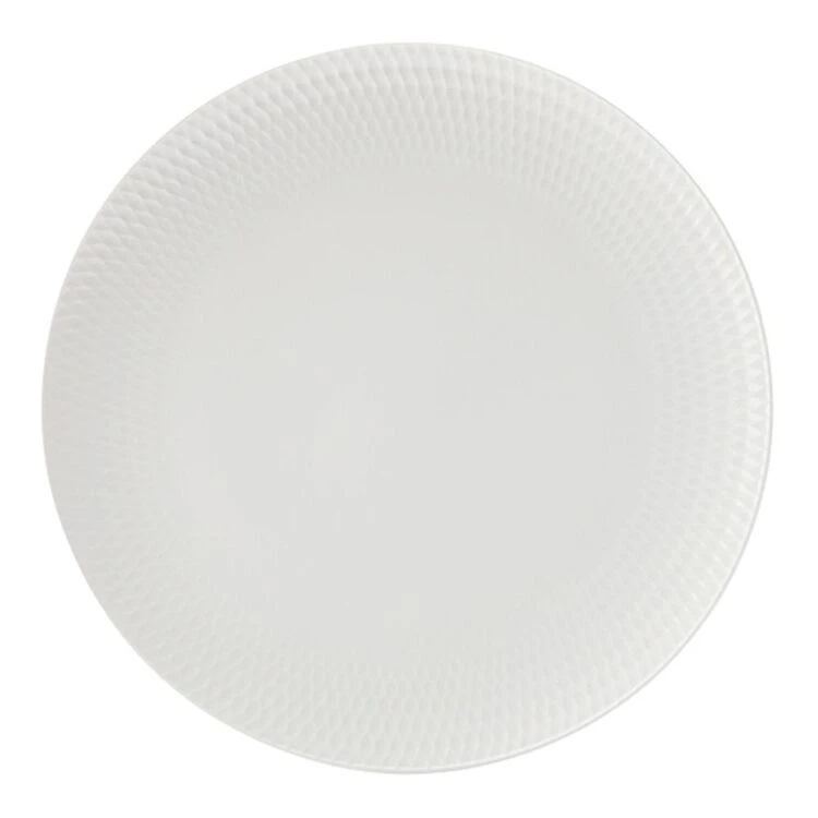 Maxwell & Williams White Basics Diamonds Dinner Plate 27cm