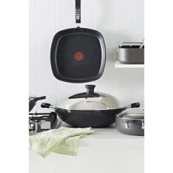 Tefal Large Wok With Stainless Steel Lid 36cm
