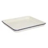 Wiltshire Enamel Bake Tray 1L / 30cm Blue Rim