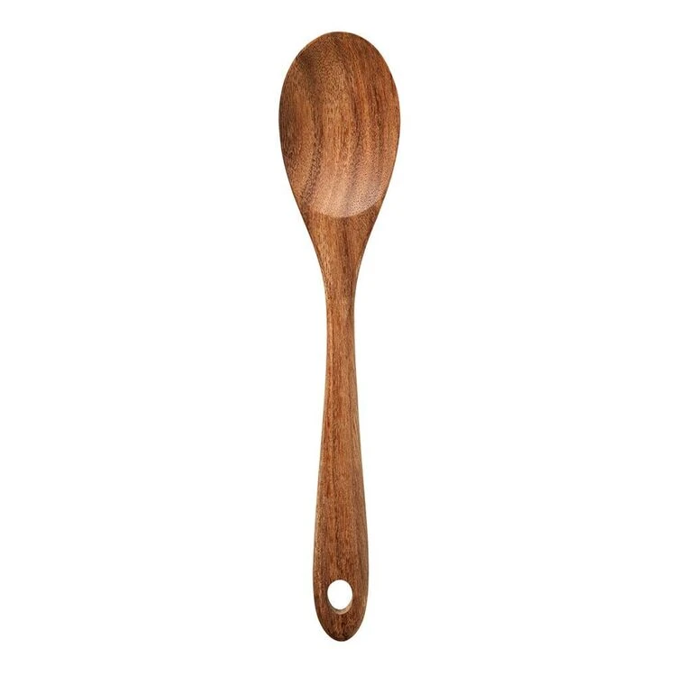 Smith & Nobel Acacia Wooden Solid Spoon 33cm