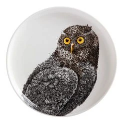 Maxwell & Williams Ferlazzo Birds Plate 20cm Owl