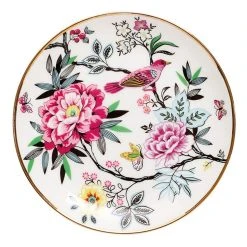 Ashdene Jardin Peony 4-Piece Side Plate Set 15cm