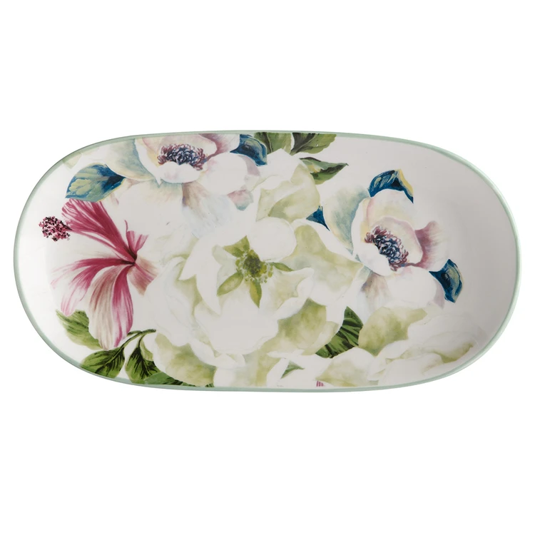 Casa Domani Magnolia Oval Platter 33 X 17 Cm - Image 2