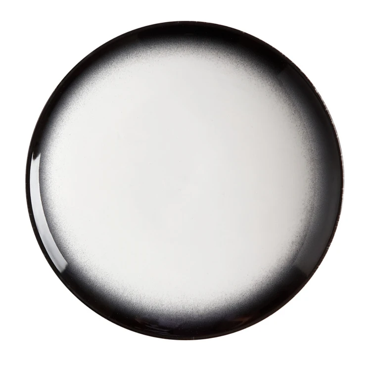 Maxwell & Williams Caviar Coupe Plate 20cm Granite