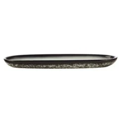 Maxwell & Williams Caviar Oblong Platter 30x9cm Granite