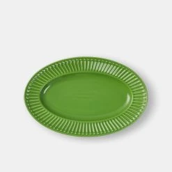 Chyka Home Sunday Oval Platter 30.5cm Green