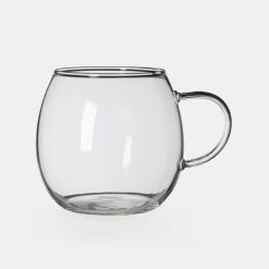 Coffee Culture Nova Glass Coffee/Tea Mug 380mL 4 Pack