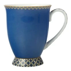 Maxwell & Williams Teas & C's Classic Footed Mug 300mL Blue Gift Boxed