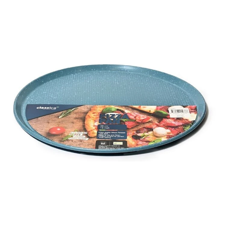 Classica Silicon Release Blue Pizza Pan 38cm - Image 2