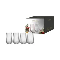 Tempa Esme 4 Pack Highball Tumbler Clear