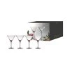 Tempa Esme 4 Pack Martini Glass Blush