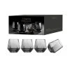 Tempa Jaxon Charcoal Tumblers Set Of 4