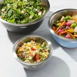 OXO Good Grips 3-Piece Stainless Steel Insulated Mixing Bowl Set
