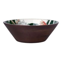 Maxwell & Williams The Blck Pen Night Garden Serving Bowl Enamel Finish 34x11cm